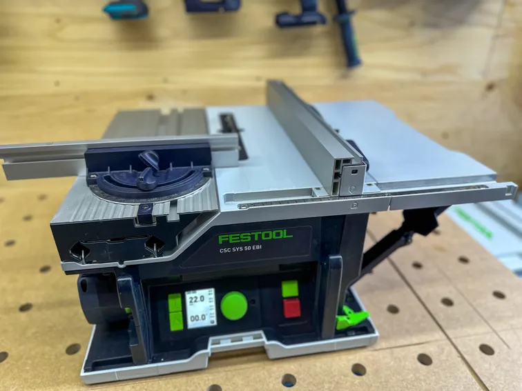 A Festool table saw